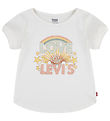 Levis Stuttermabolur - Gardenia/Love