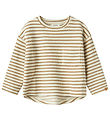 Lil' Atelier Bluse - Rib - NmmTadeo - Turteltaube/Versteinert Oa