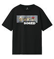 LMTD T-shirt - Noos - NlmDuff - Black w. Print