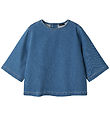 LMTD Blouse - 3/4 - NlfLotte - Light Blue Denim