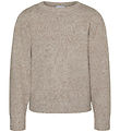 Vero Moda Blouse - Noos - Knitted - VmDoffy - Moon Rock/MELANGE