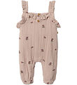 Lil' Atelier Overalls - Muslin - NbfTamina - Shadow Gray w.
