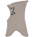 Racing Kids Balaclava - 2-layer - Stone w. Bow