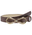 Kids Only Belti - KogFine - Chocolate Martini/Gold Bow Sylgjur