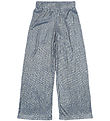 The New Trousers - TnLeah Wide - Ashley Blue/Gold