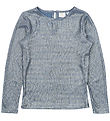 The New Blouse - TnLeah - Ashley Blue/Gold