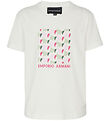Emporio Armani T-Shirt - Off White m. Print