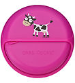 Carl Oscar Snackbox - MiniDisc - 12 cm - Purple w. Cow