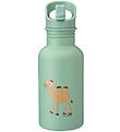 Carl Oscar Trinkflasche - Stählern - 500 ml - Grün m. Kamel