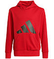 adidas Performance Kapuzenpullover - J BL FT HD 280 - Purrub/Bla