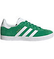 adidas Originals Shoes - Gazelle J - Green/Ftwwht/Goldmt