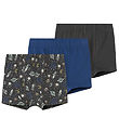 Name It Boxershorts - 3er-Pack - Noos - NmmTights - Forged Iron/