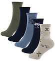 Name It Strumpor - 5-pack - NkmVaks - Dark Sapphire