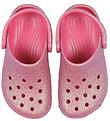 Crocs Sandals - Classic+ Glitter T - Dragon Fruit
