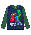 LEGO® Ninjago Bluse - LWTaffy - Grün/Navy m. Print