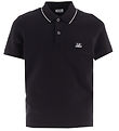 C.P. Company Polo - Svart M. Hvítur