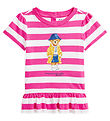 Polo Ralph Lauren T-shirt - Pink/White Striped w. Soft Toy