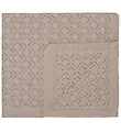 That's Mine Blanket - Kala Knitted - 85x85 cm - Peyote