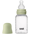 BIBS Feeding Bottle - 150 mL - Silicone - Sage
