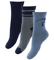 Name It Socken - 3er-Pack - NmmThis - China Blue/Make Smoke