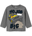 Name It Bluse - NmmJeremy - Grey Melange