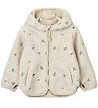 Veste polaire Liewood - Mara - Peach/Sandy Broderie