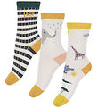 Liewood Socken - 3er-Pack - Silas - Safari/Sandy Mix