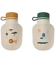 Liewood Smoothie bags - 2-Pack - Lizzie - 150 mL - Safari Sandy