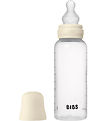 BIBS Babyflasche - 270 ml - Silikon - Ivory
