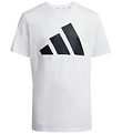 adidas Performance T-shirt - 160 - White/Black