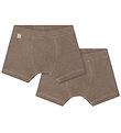 That's Mine Boxershorts - 2er-Pack - Rib - Cilas - Brown Melange