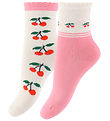 Konges Sløjd Socken - 2er-Pack - Jacquard - Cherry Mix