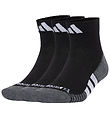 adidas Performance Sneaker-Socken - 3er-Pack - Schwarz/Grau