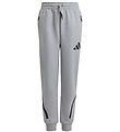 adidas Performance Trousers - Z.N.E. - Grey Melange w. Black