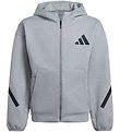 adidas Performance Tré jakki - Z.N.E. - Grátóna M. Svart