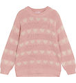 Hust and Claire Blouse - Knitted - Bamboo - Pos - Dusty Rose