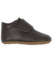 Bundgaard Leder-Krabbelschuhe - Tannu - Herbst Winter - Dark Bro