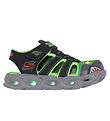 Skechers Sandalar M. Ljós - Thermo-Splash - Hydro-Flare - Svart/