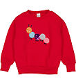 Freds World Peysa - Caterpillar - Rautt