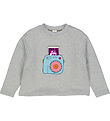 Freds World Sweatshirt - Hello Snap - Grau Meliert