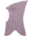 Racing Kids Balaclava - 2-layer - Elderberry w. Flower