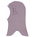 Racing Kids Balaclava - Single Layer - Elderberry w. Bow