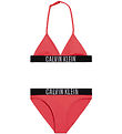 Calvin Klein Bikini - Triangle - Deep Crimson Fruit