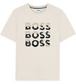 BOSS T-shirt - Sand w. Print
