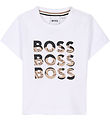 BOSS T-shirt - White w. Print