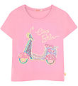 Billieblush Stuttermabolur - Bleikt M. Scooter/Sequins