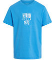 Calvin Klein T-Shirt - Gutes Niveau - Faszinierend Blue