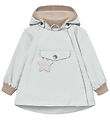 Mini A Ture Lightweight Jacket - MatWai Fleece - Blue Metal