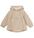 Mini A Ture Softshell Jacket w. Fleece - MatWai - Sesame