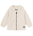 Mini A Ture Fleece Jacket - Teddy - MatLiff - Angora Cream